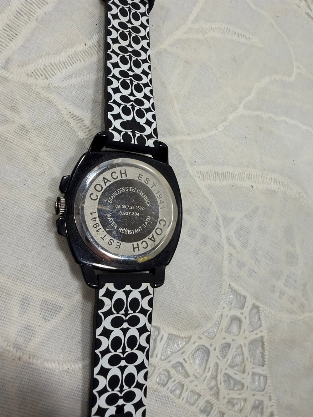 Coach sleek watch