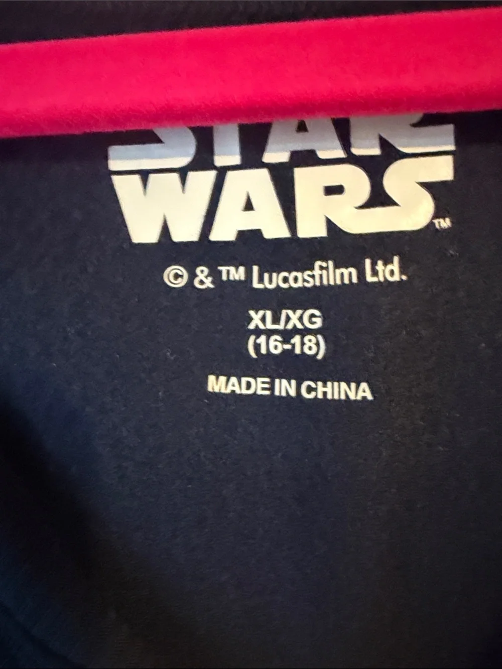 Star Wars cozy navy
