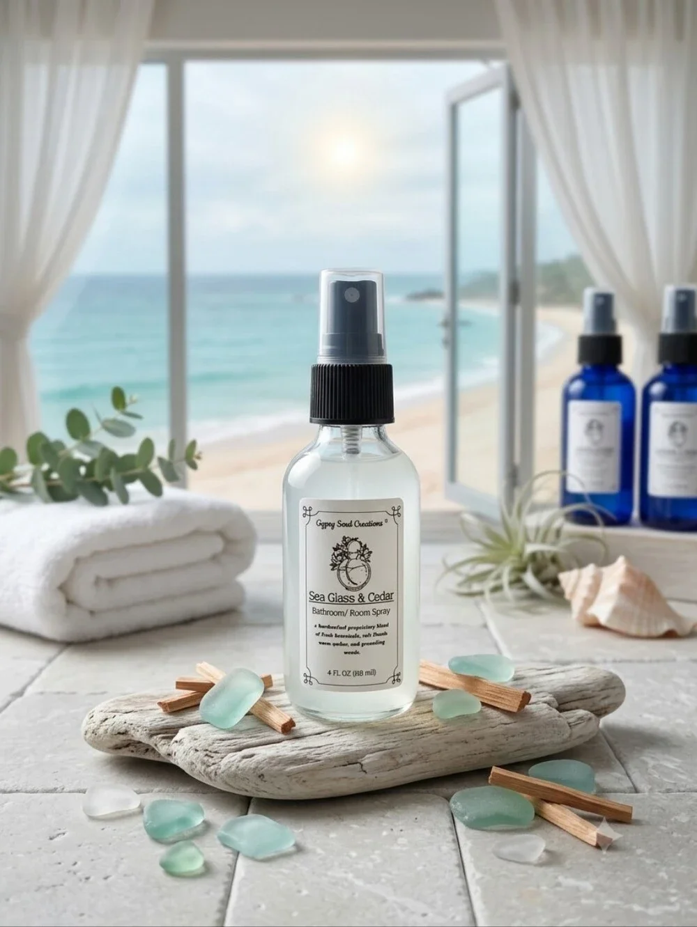 Handcrafted Concentrated Bathroom & Room Spray | 3 Artisan Scents