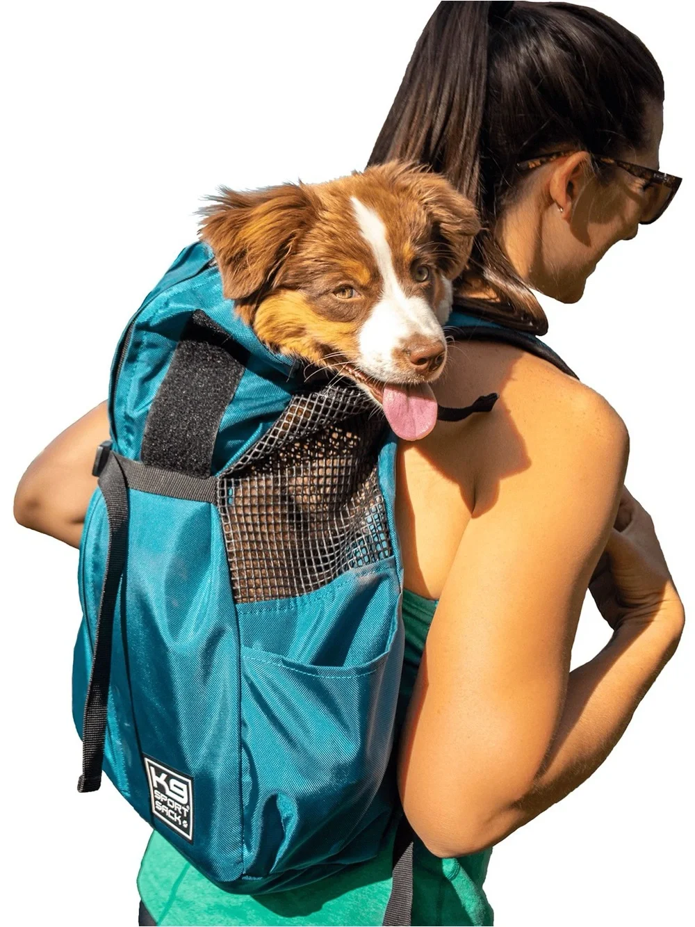 K9 Sport Sack Dog Carrier - Trainer /Harbor Blue Sz L 24”x12” (Agos 026)