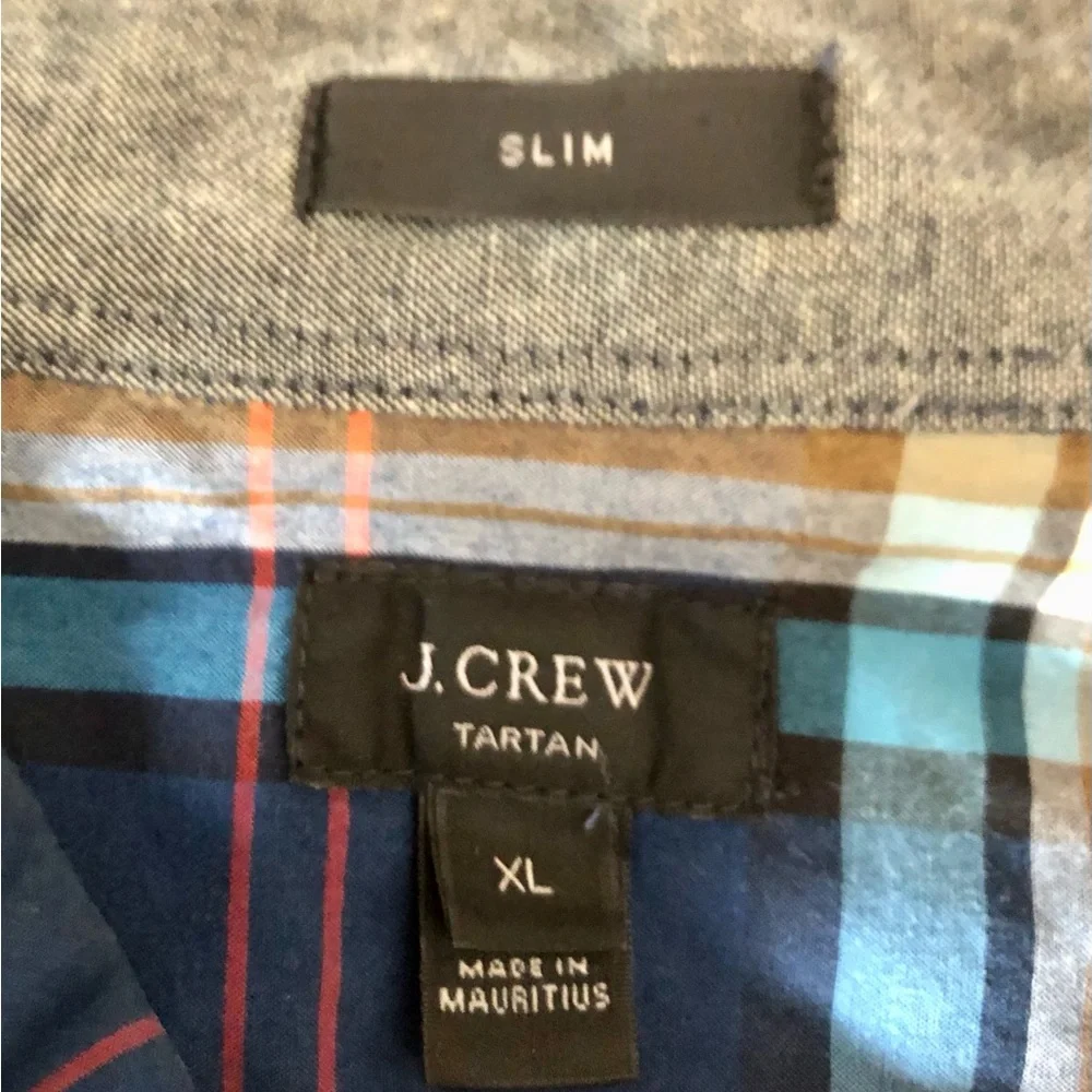 J. Crew crew tartan