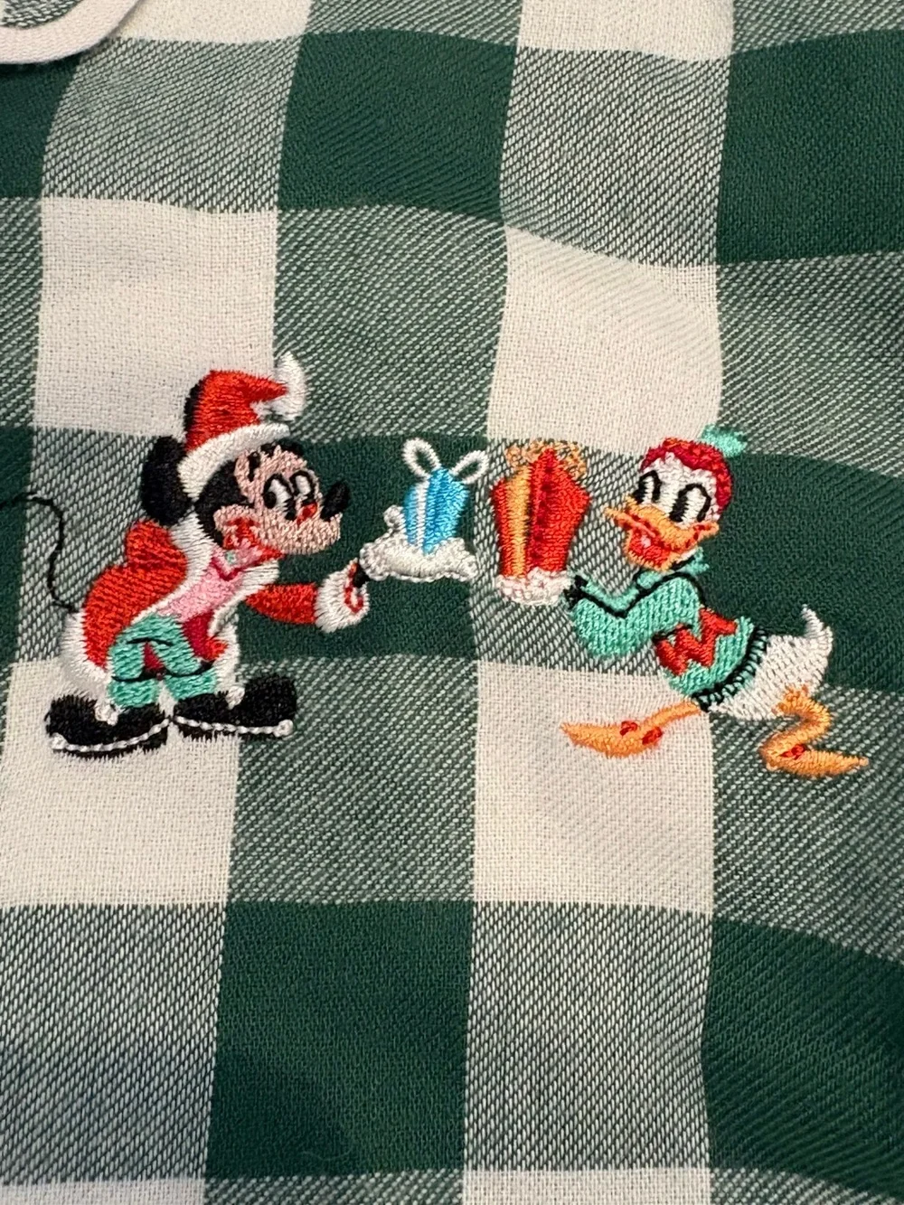 Disney green white