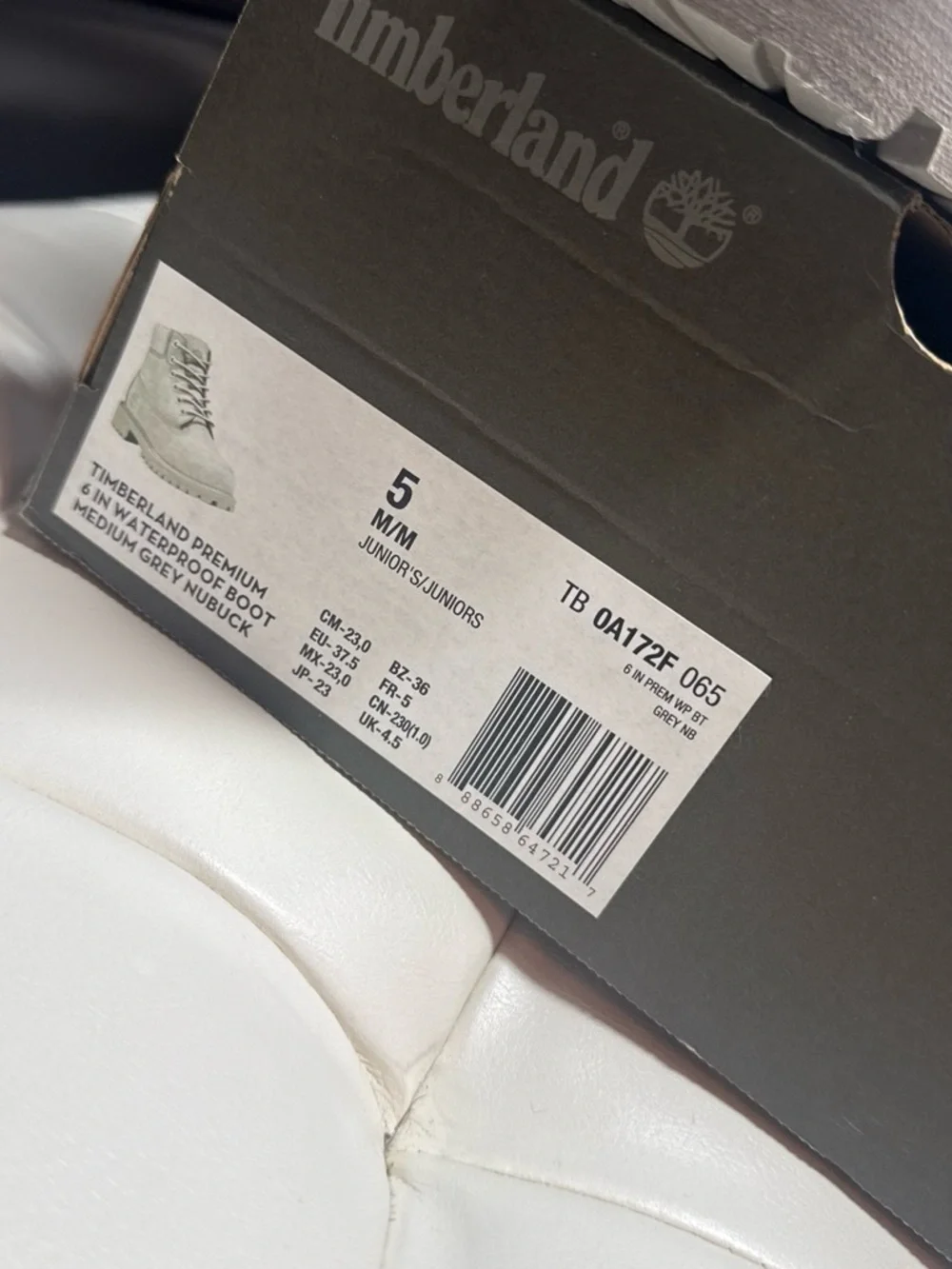 Timberland youth boot