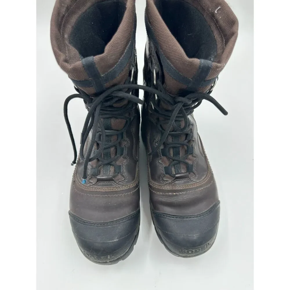 Sorel Full Tilt 09 Waterproof Thinsulate Boots For Men Sz Rubber Toe Caps EUC