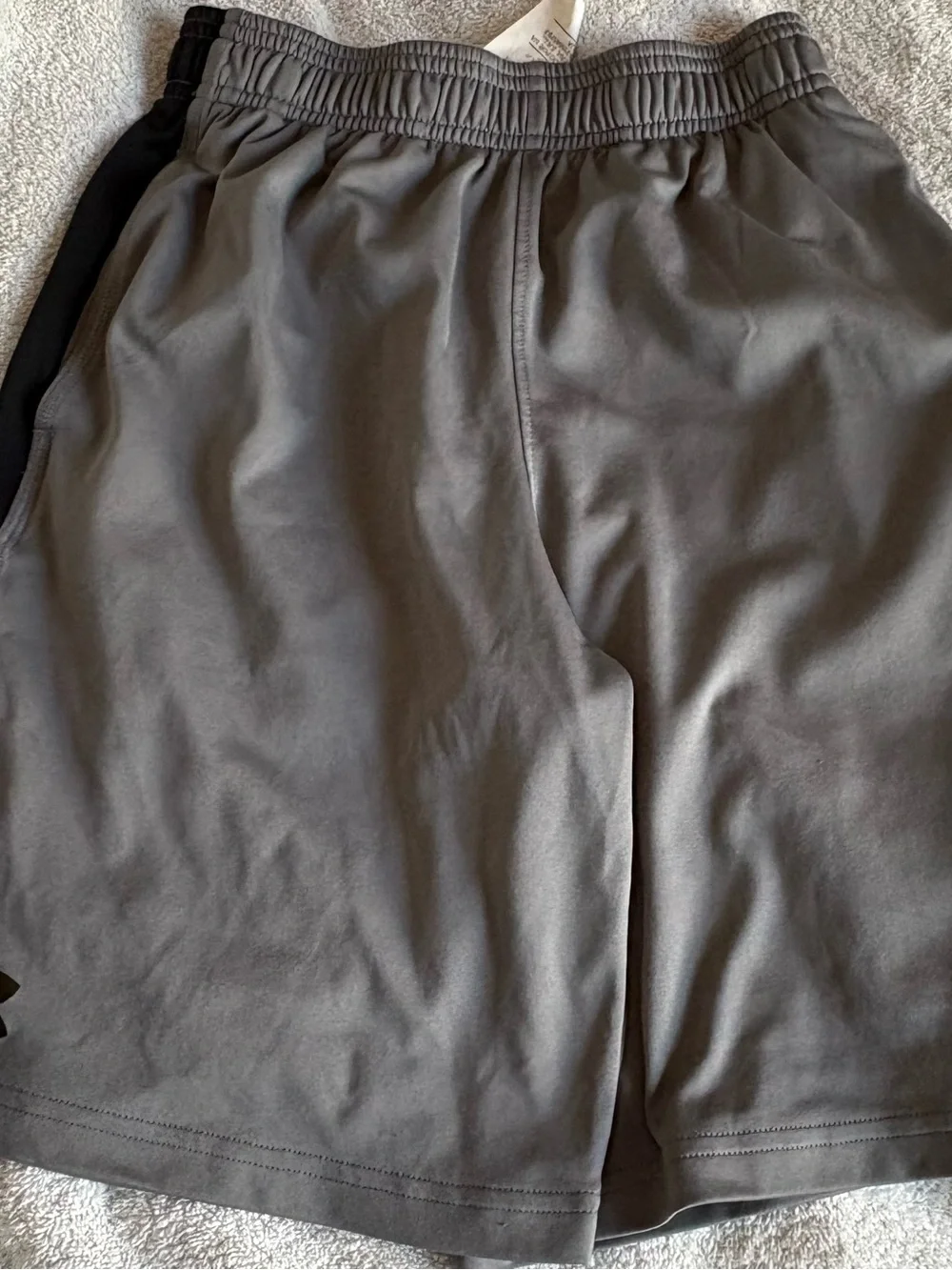 Under Armour Gray Drawstring Athletic Shorts