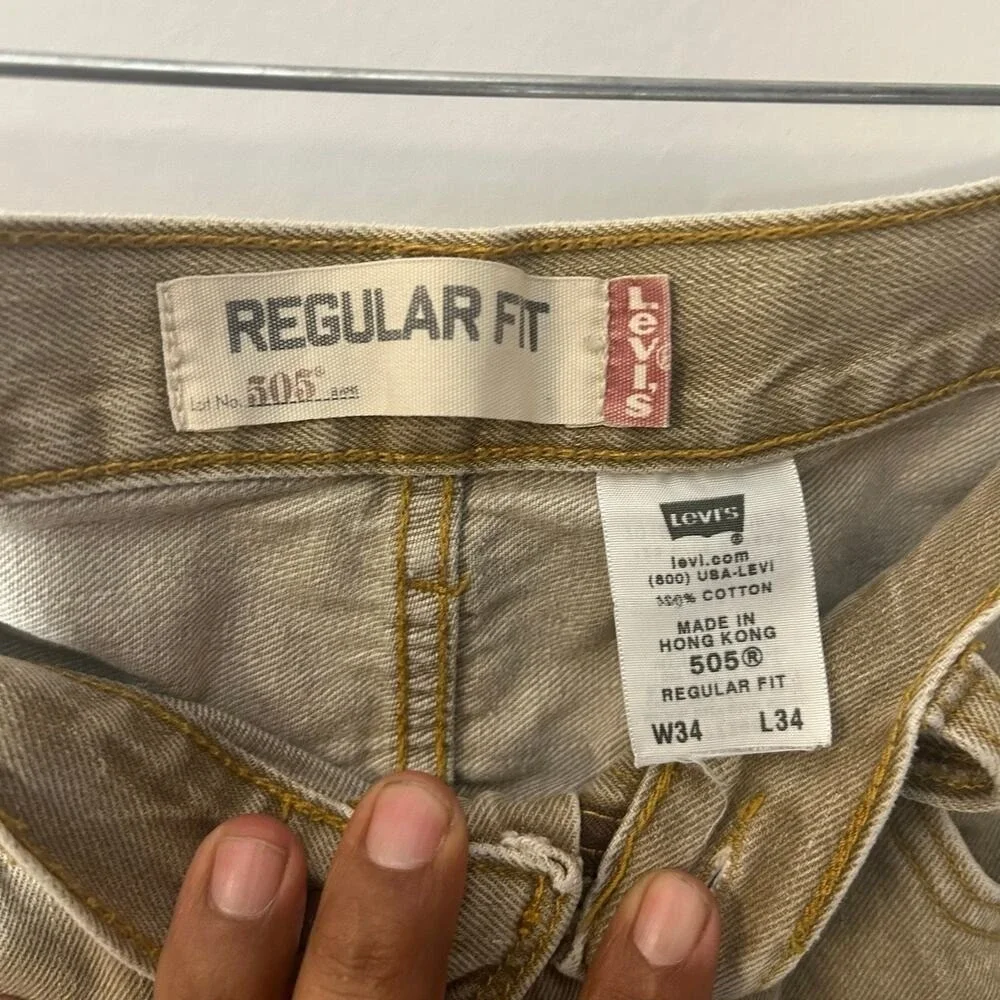 Levis measurements waist