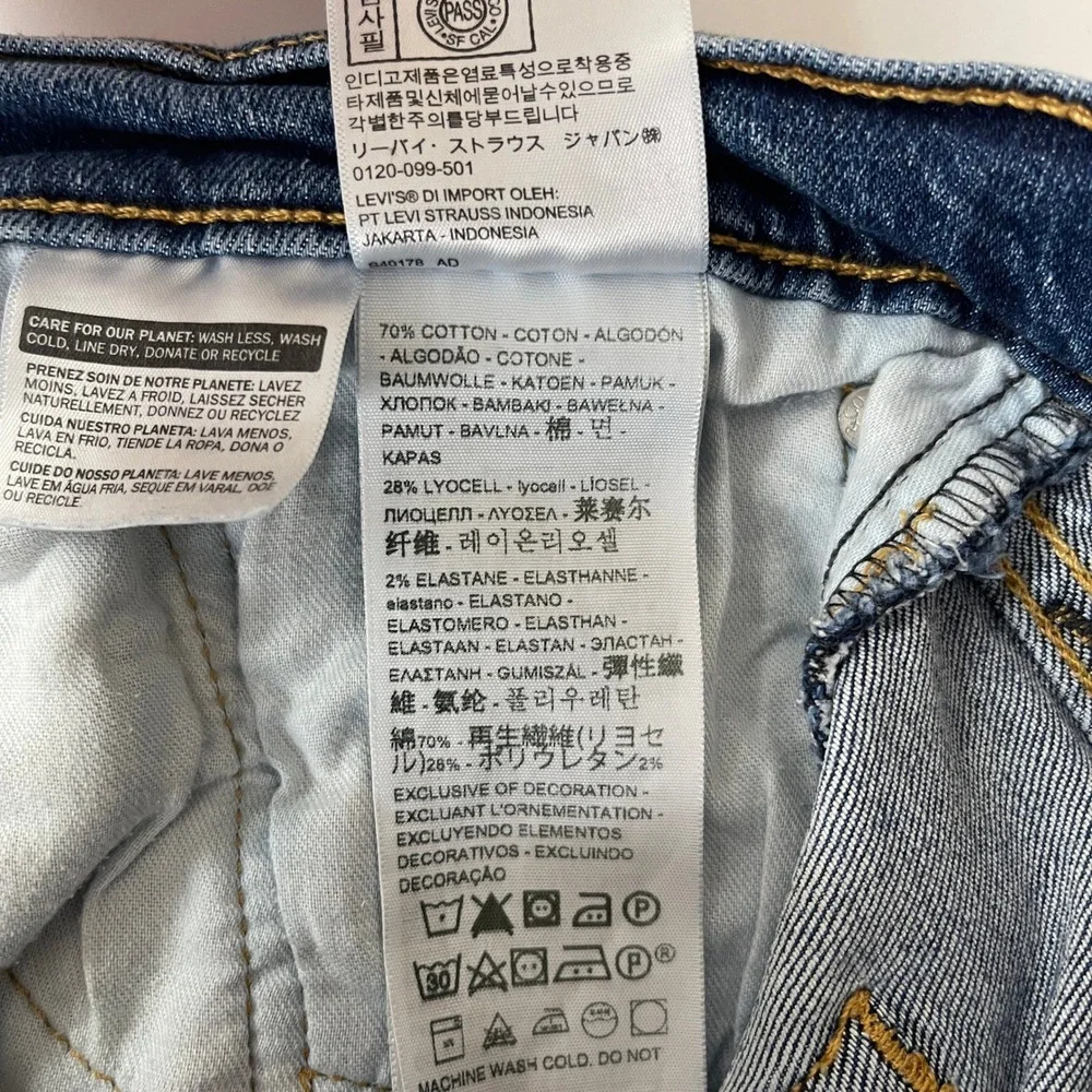 Levis sizing title