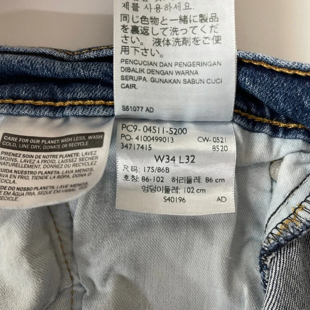 Levis sizing title