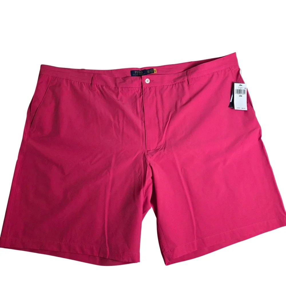 Polo Ralph Lauren Golf short Men 50 Pink Performance Stretch All Day Beach Short