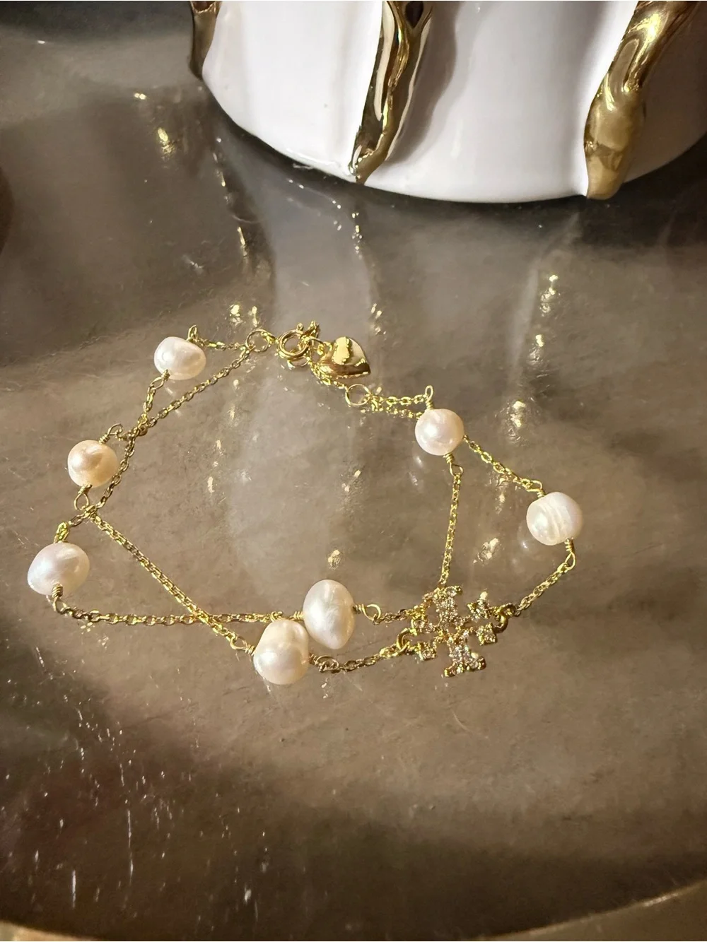 Tory Burch gold chain