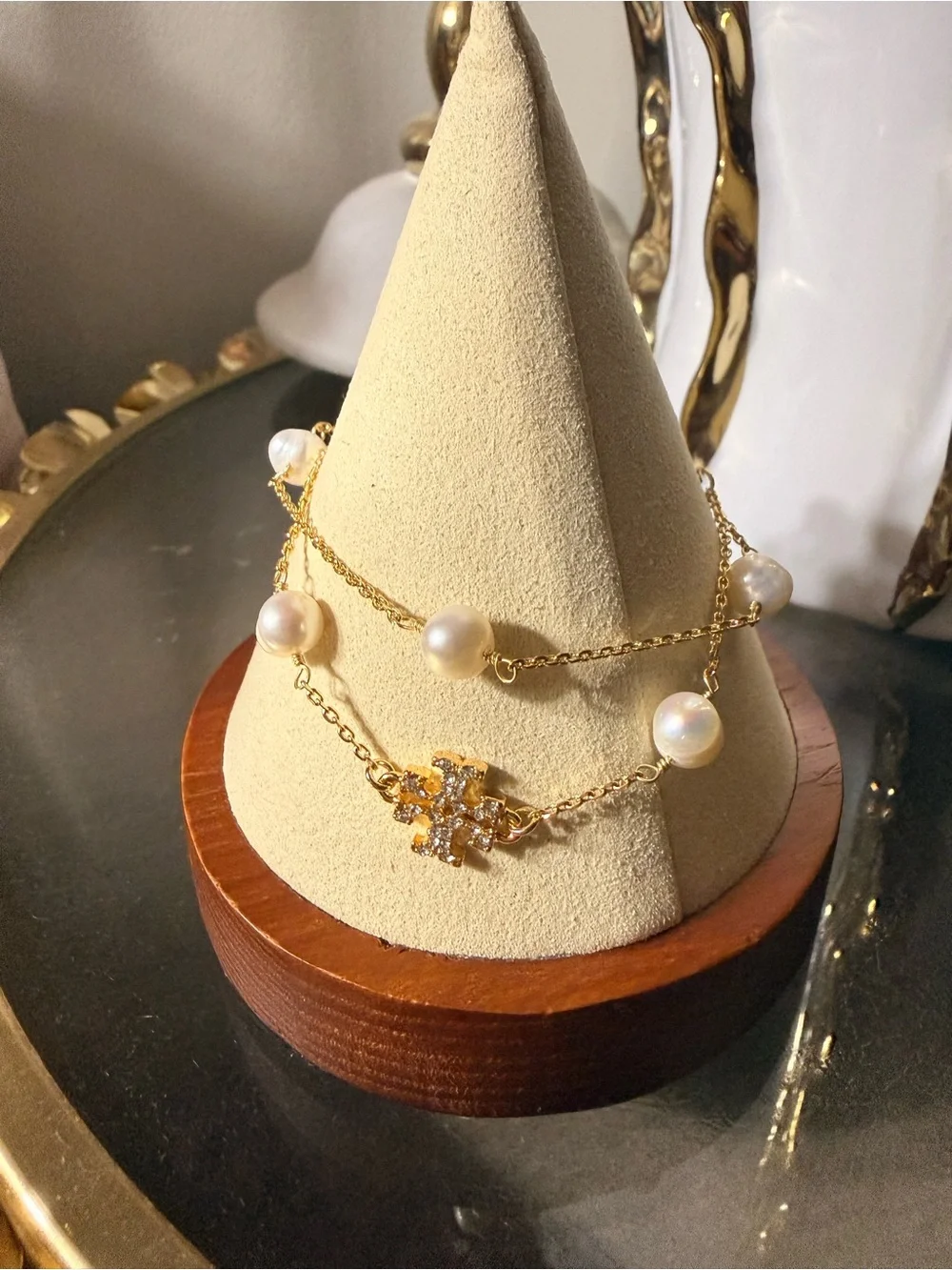 Tory Burch gold chain