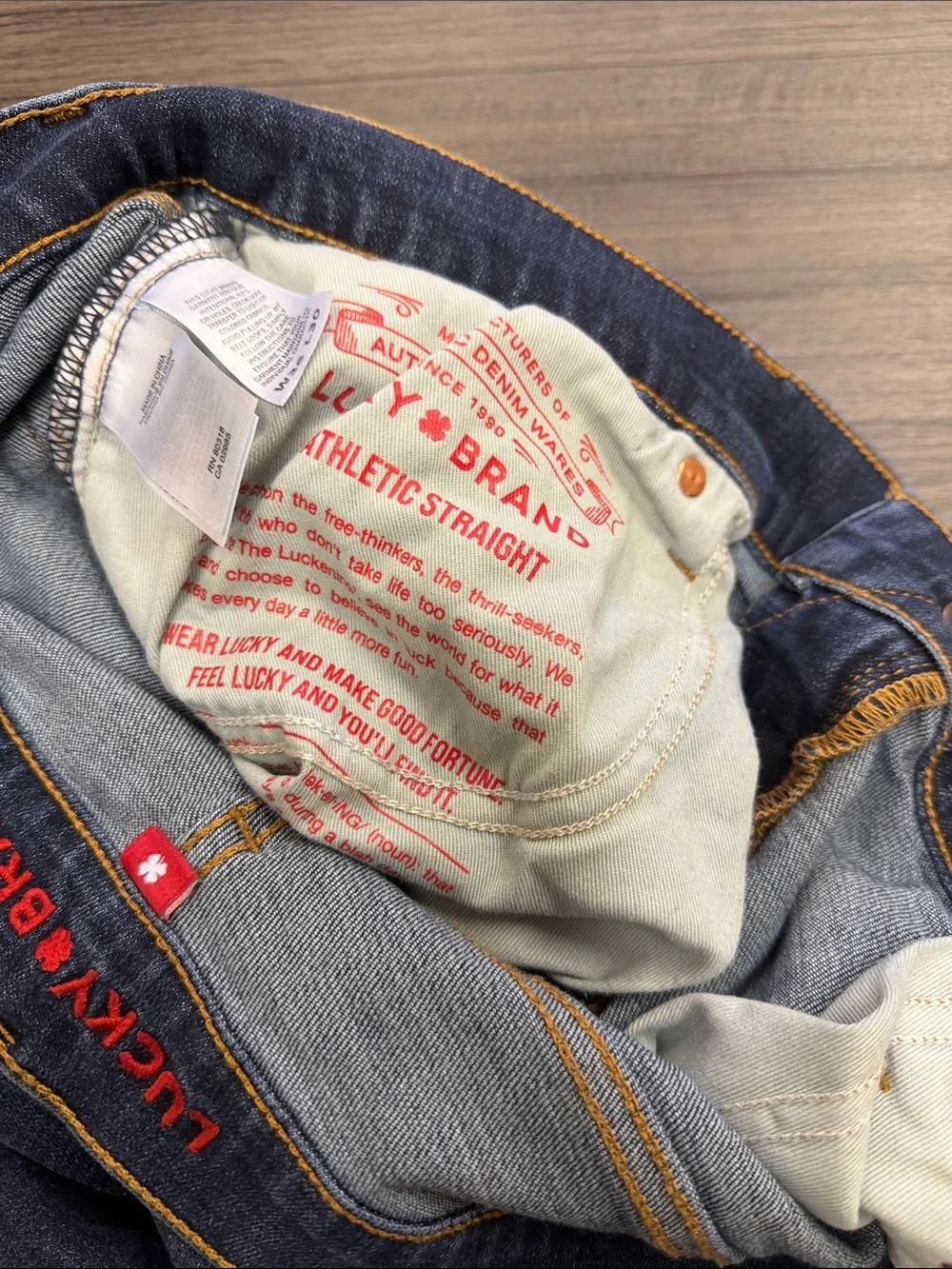 Lucky Brand classic straight
