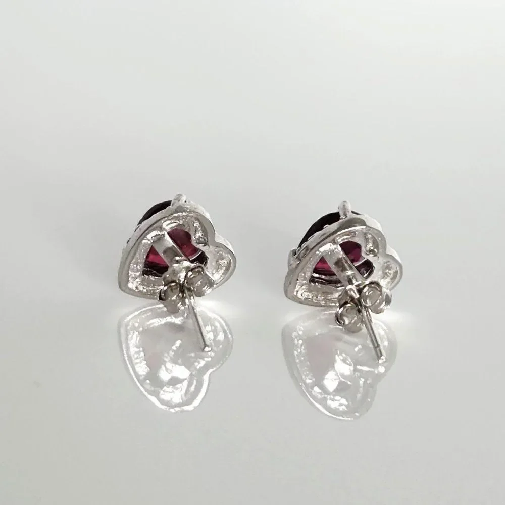 Fashion Jewelry garnet heart
