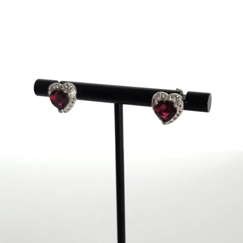 Fashion Jewelry garnet heart