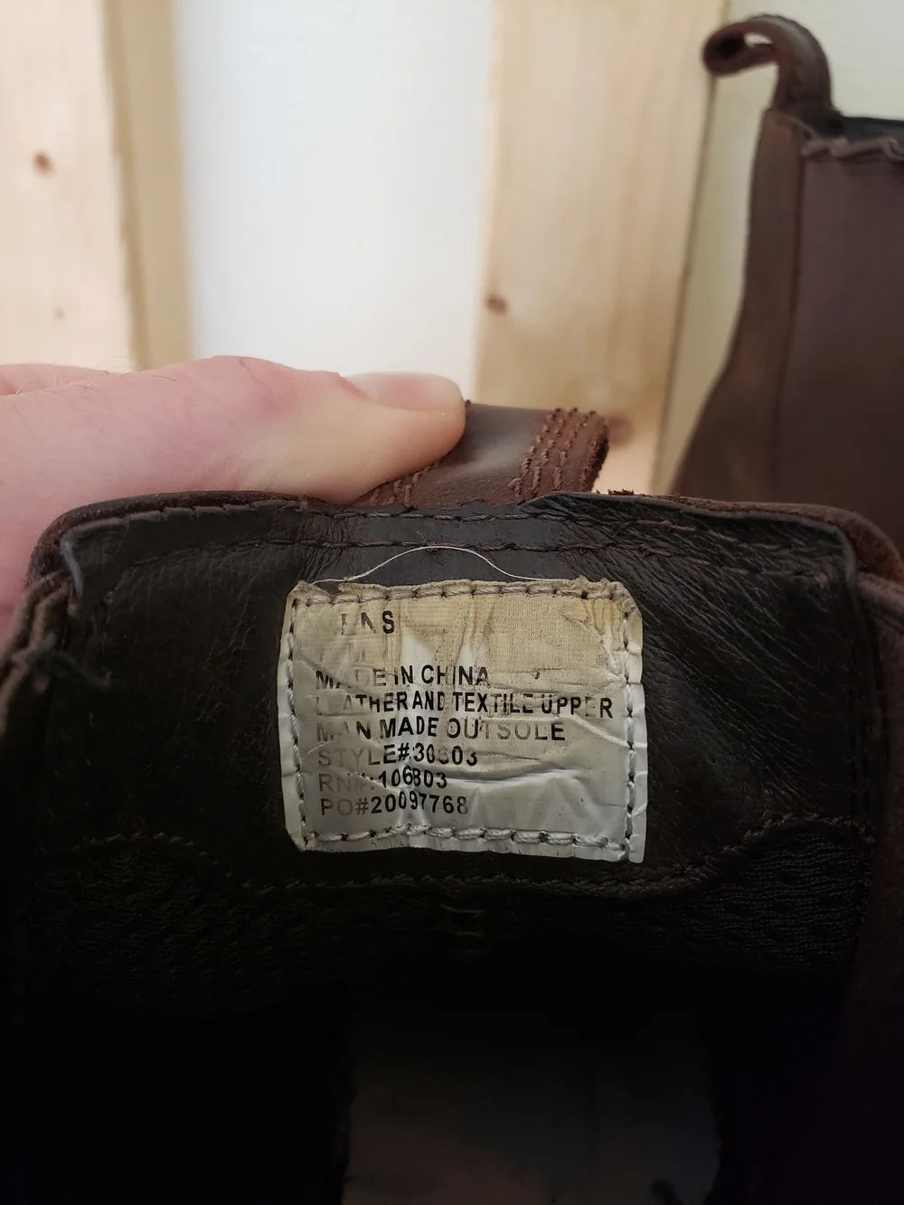 Duluth Trading Co sturdy chelsea