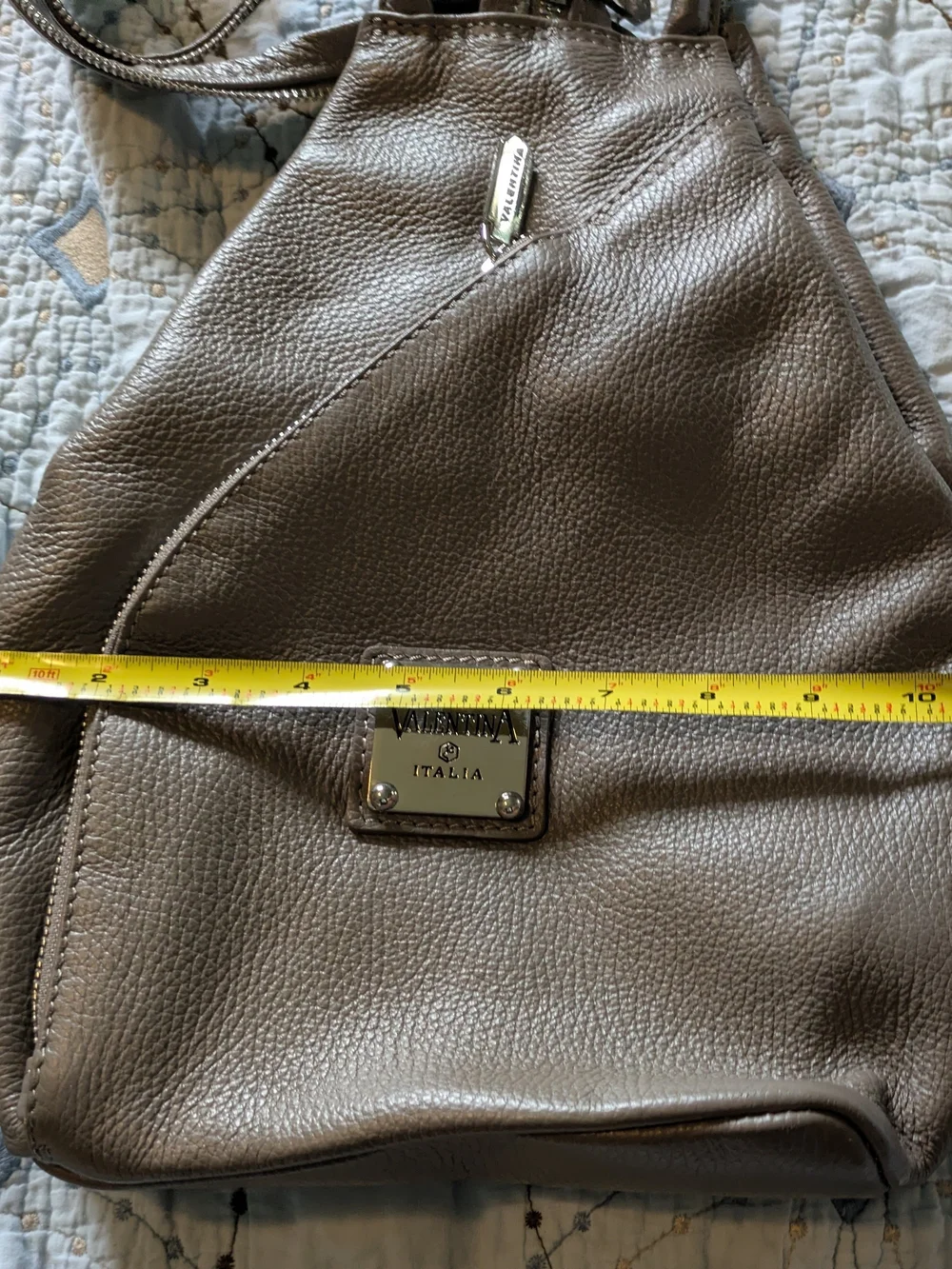 Valentina compact leather