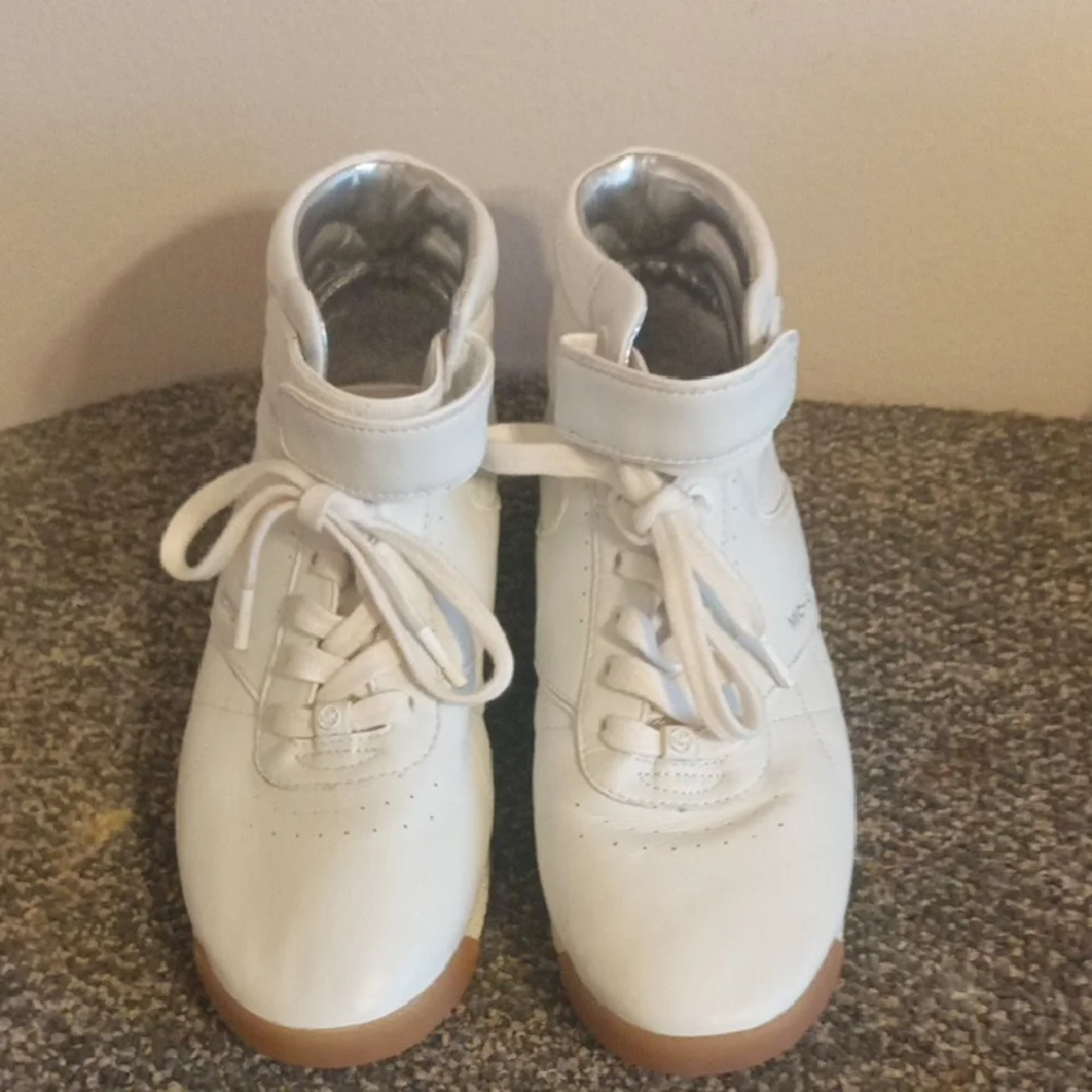 Michael Kors White High-Top Size 9 Addie Sneakers