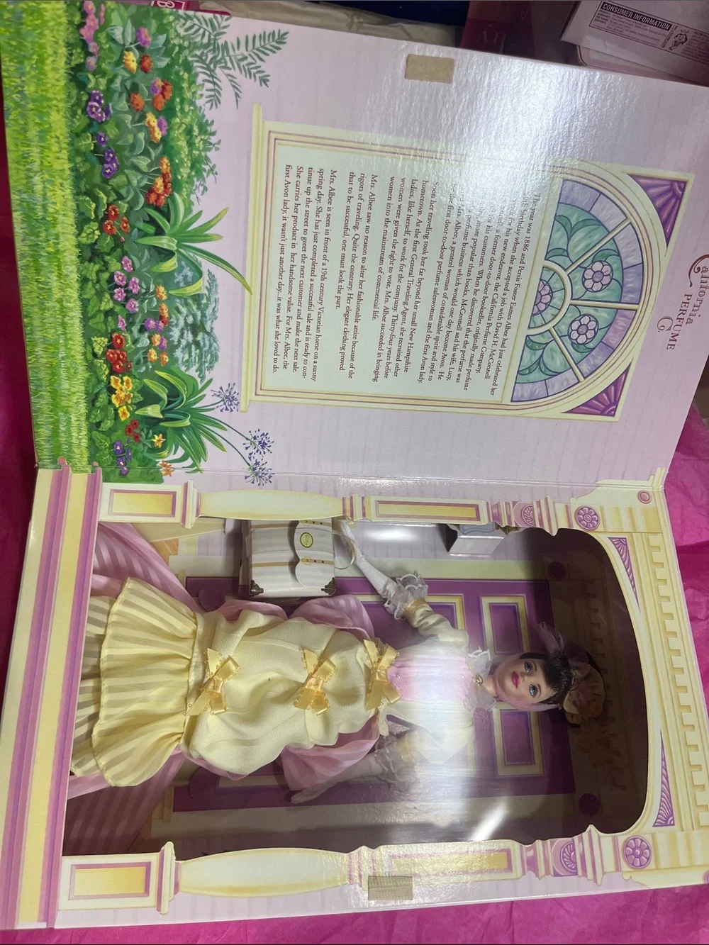 Mattel printed avon