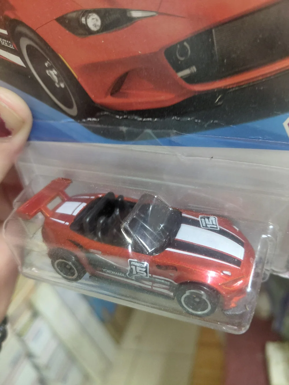 Hot Wheels bright red