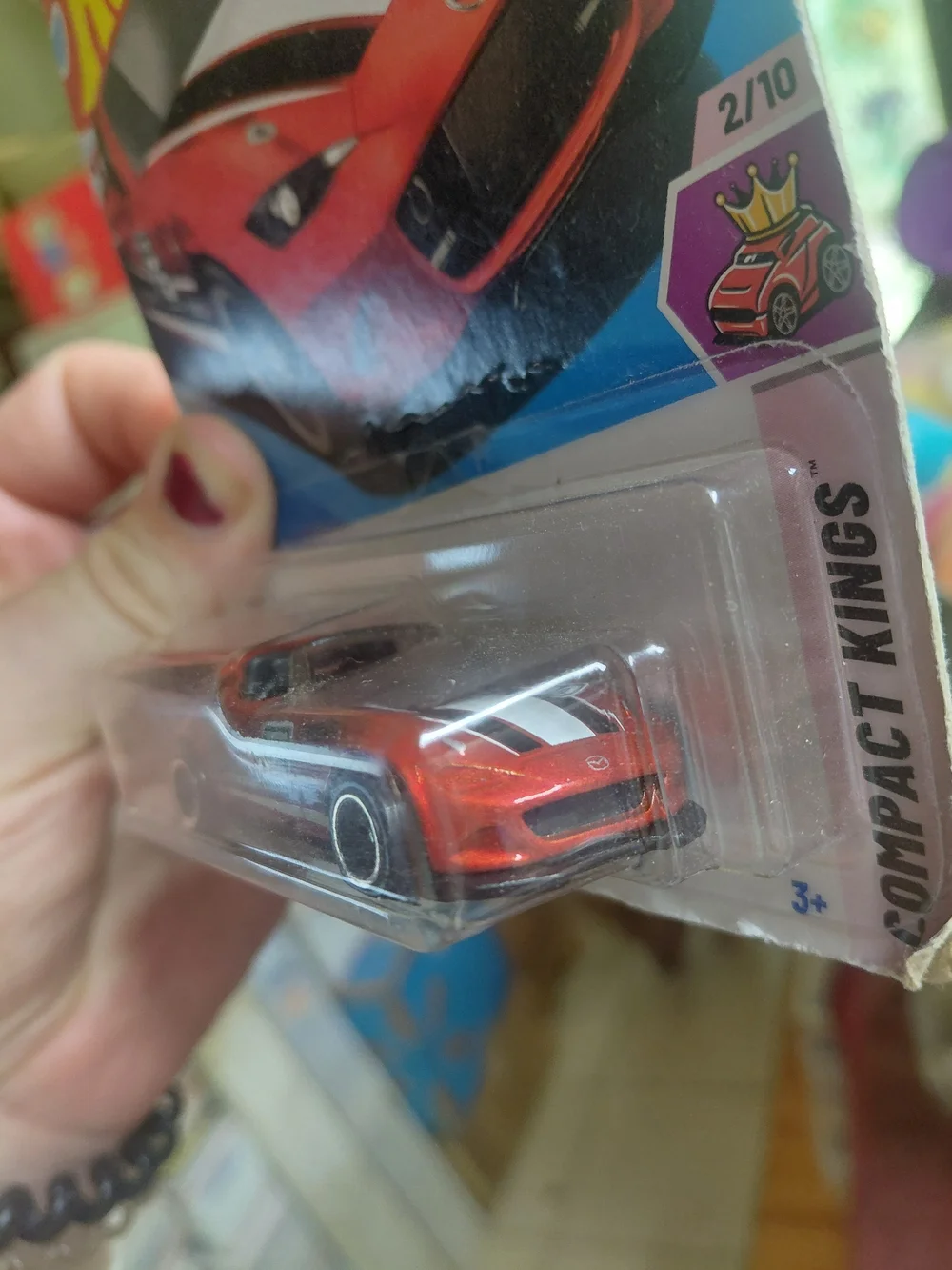 Hot Wheels bright red