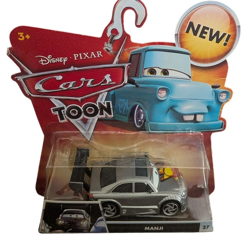 Disney Pixar Cars Toon Manji Tokyo Mater Silver Drift Diecast‎ Car 27 New
