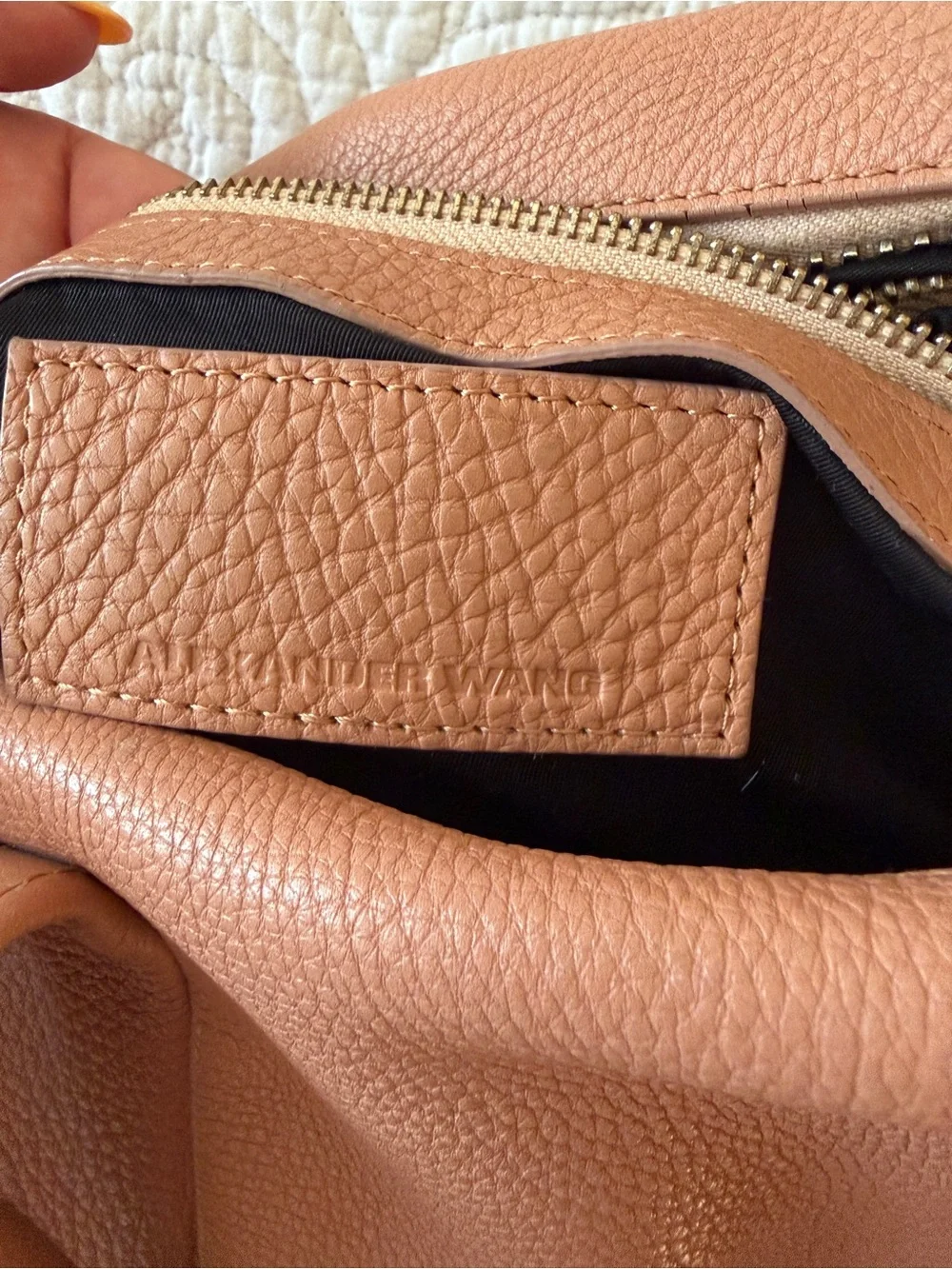 Alexander Wang structured pebbled