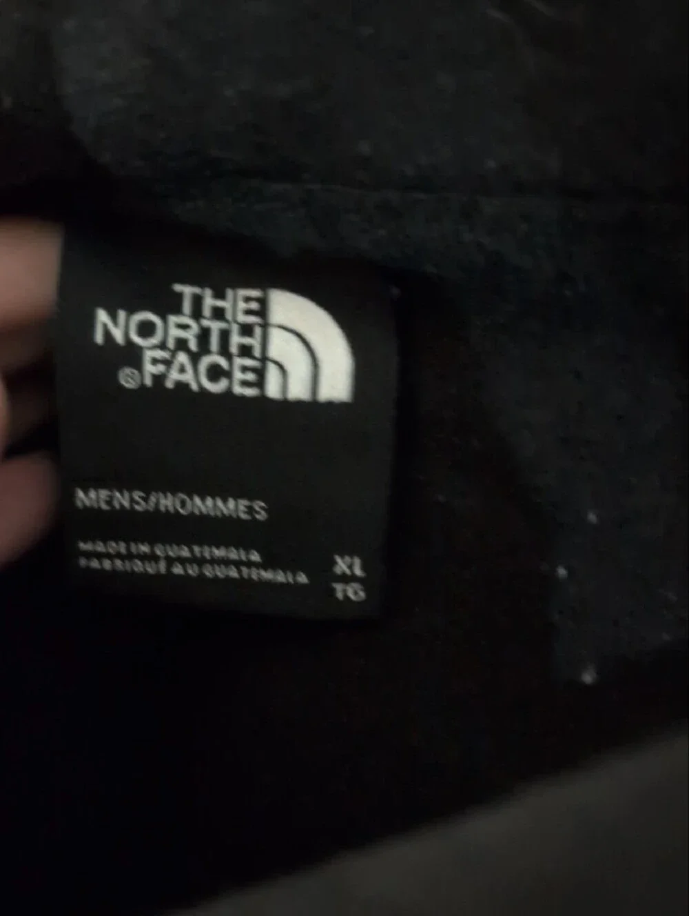 The North Face black pullover