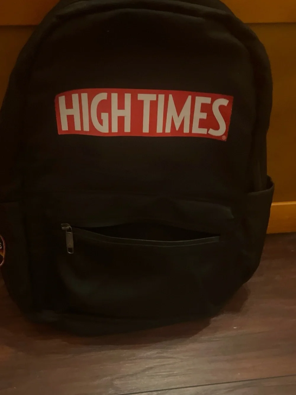 High Times black backpack