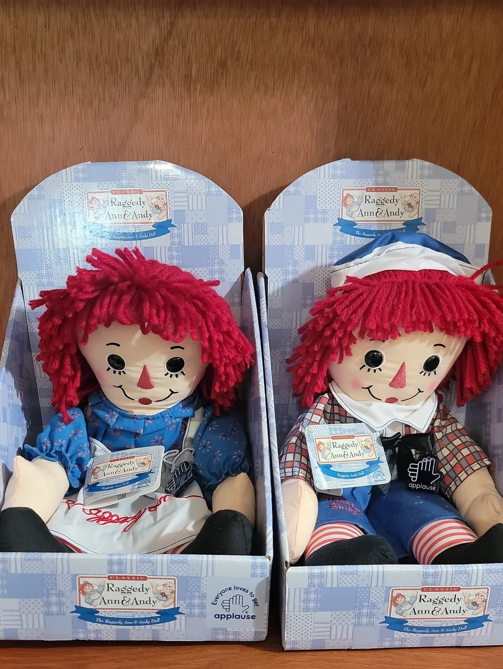 2010 Classic Raggedy Ann & Andy Dolls