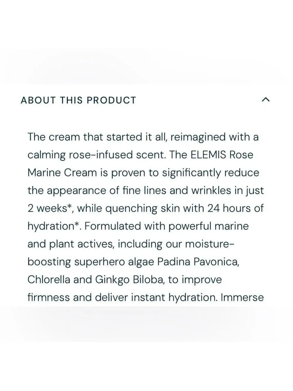 ELEMIS luxurious anti