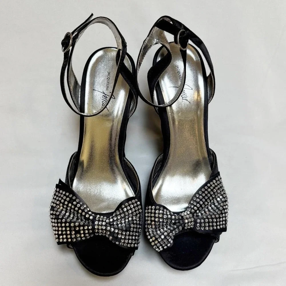 Jacqueline Ferrar black satin