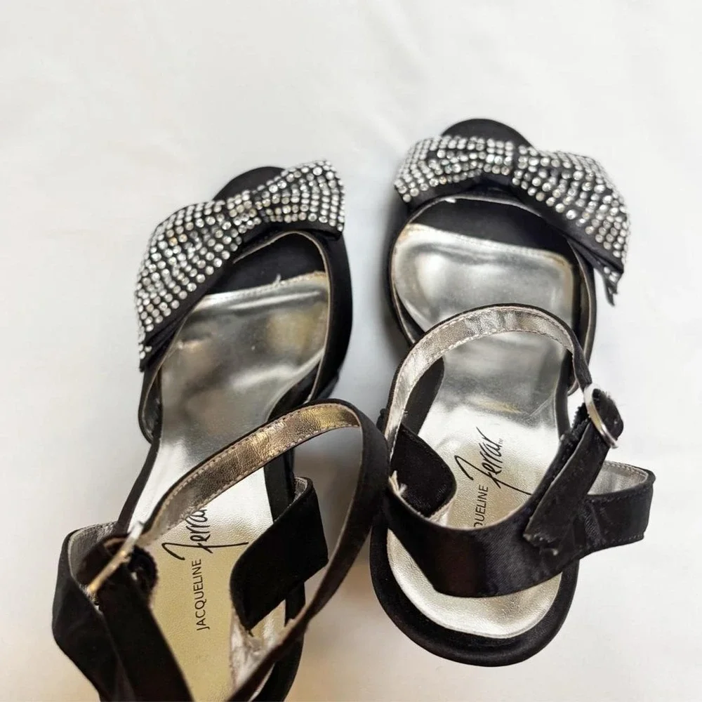 Jacqueline Ferrar black satin