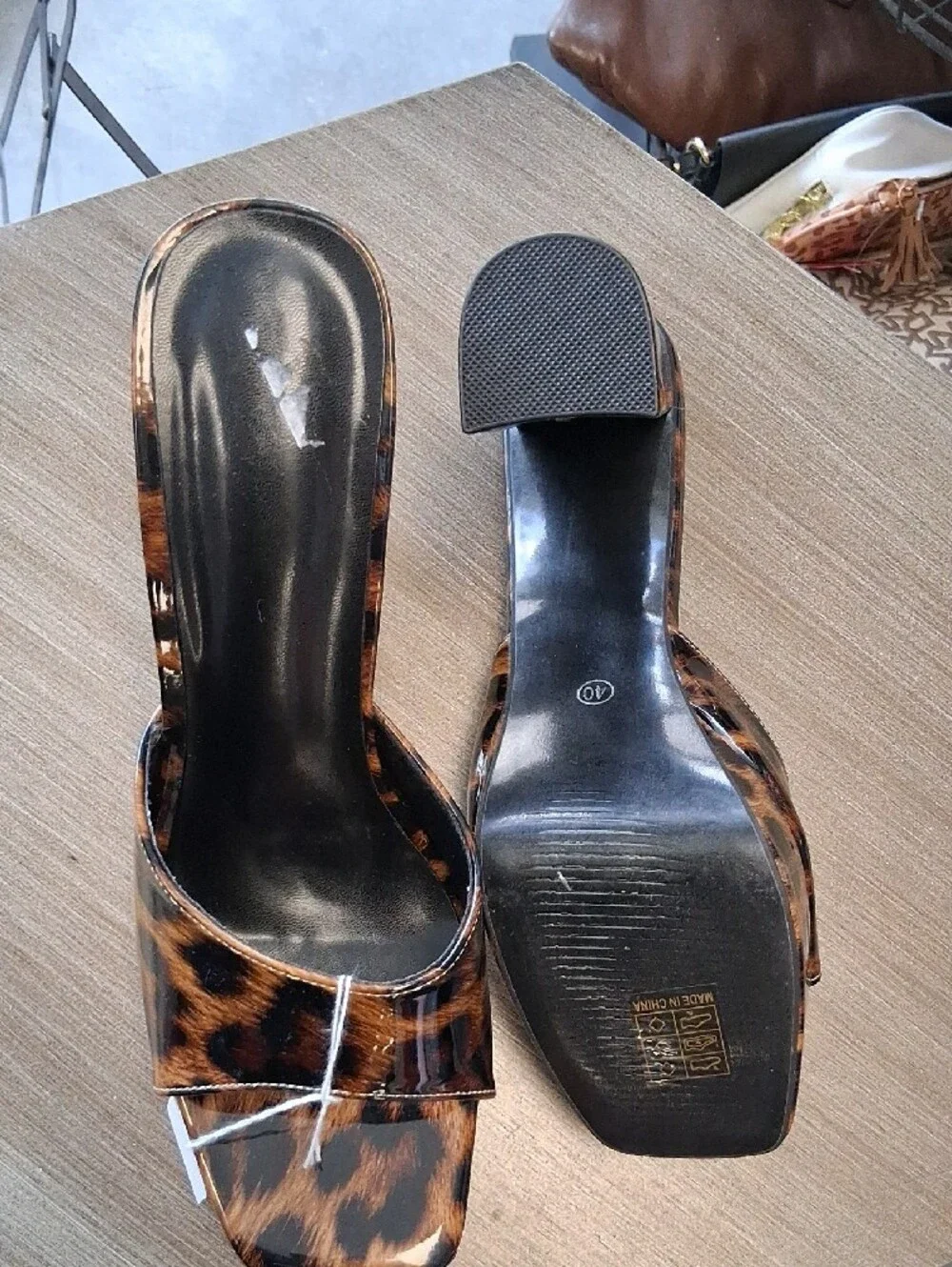 Reins Consignment bold leopard
