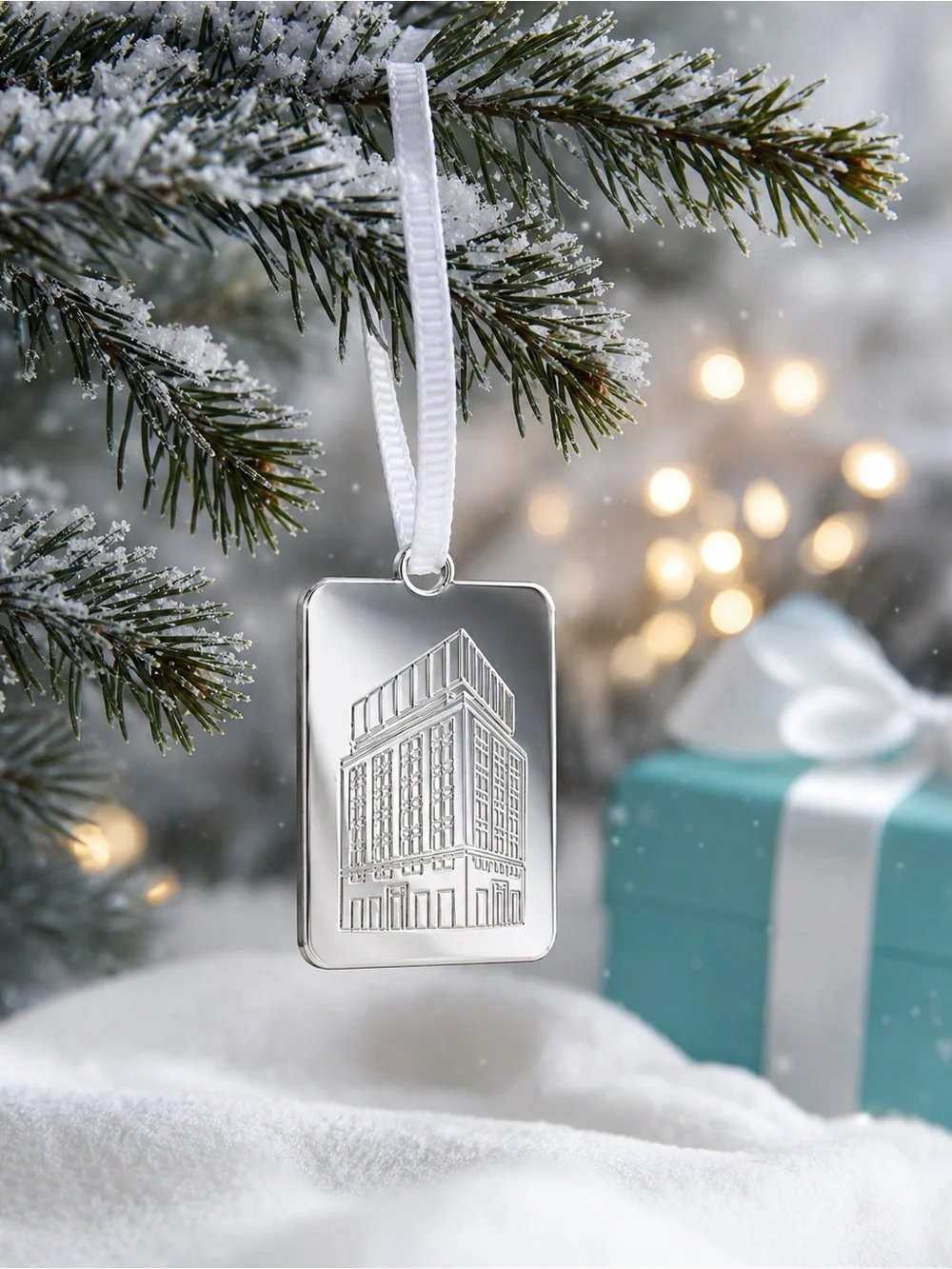 Tiffany & Co. The Landmark Limited Edition Silver Ornament Charm