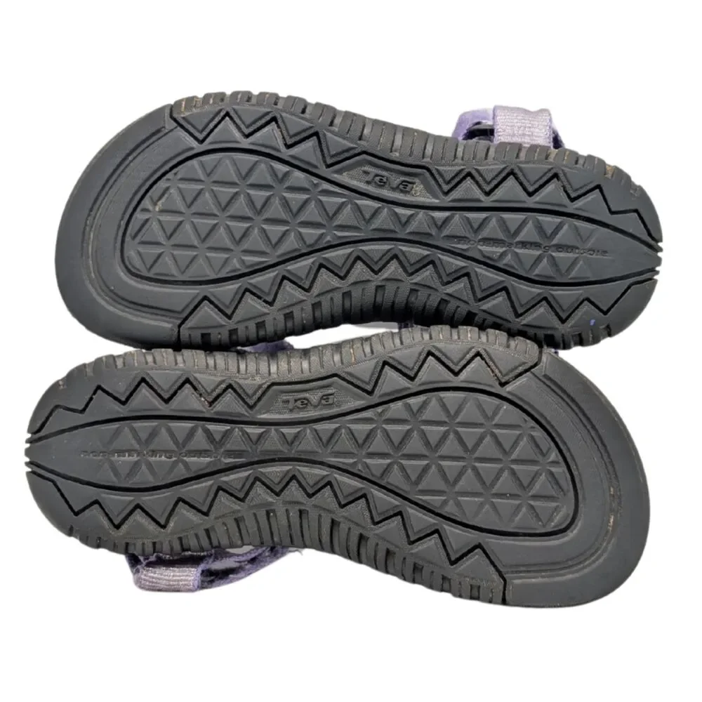 Teva Sparkly Purple Kids Hurricane Sandal Size Toddler 12