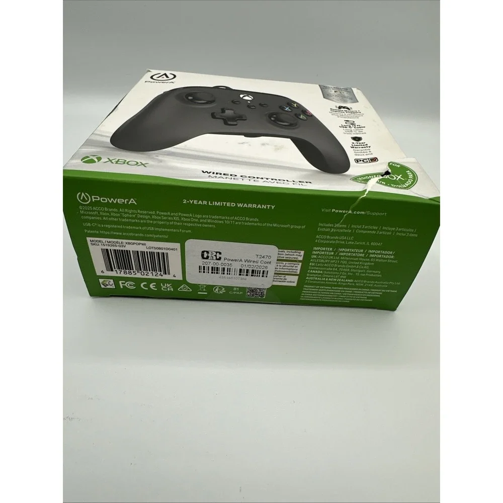 Powera wired controller