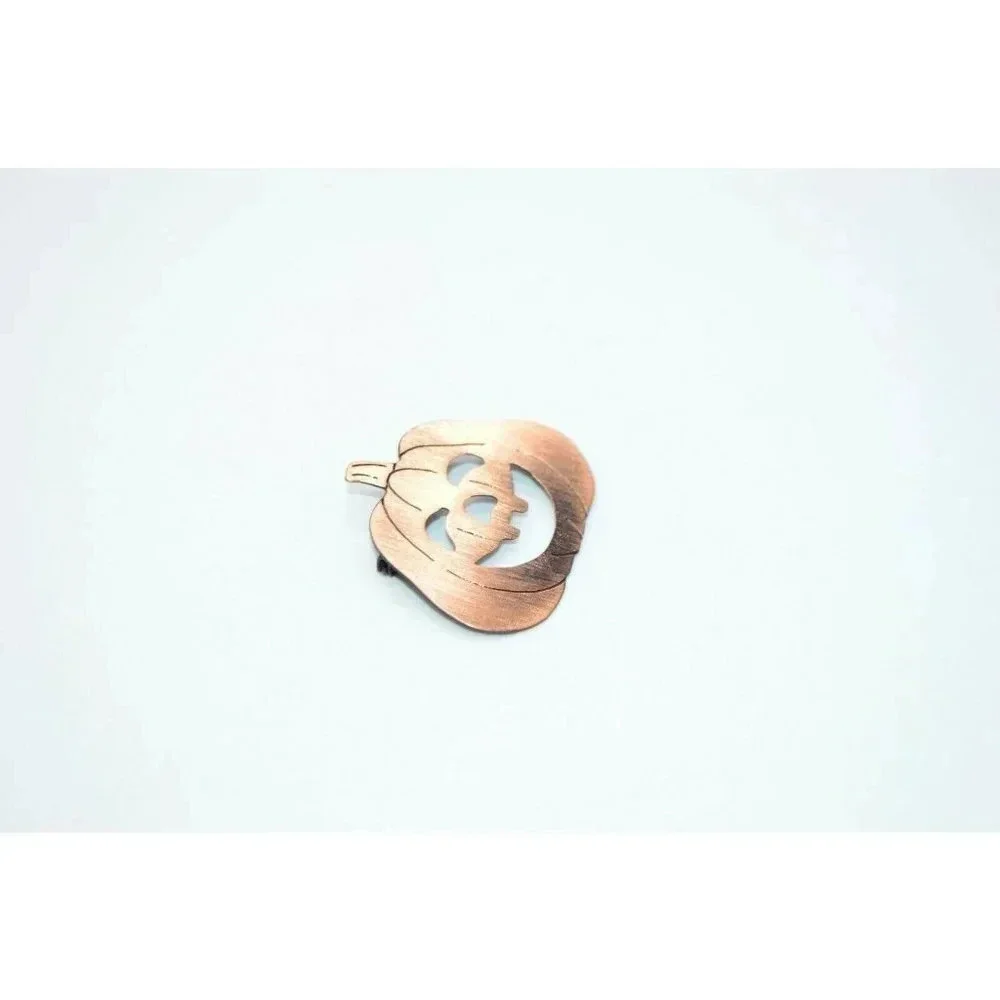 Vintage orange copper