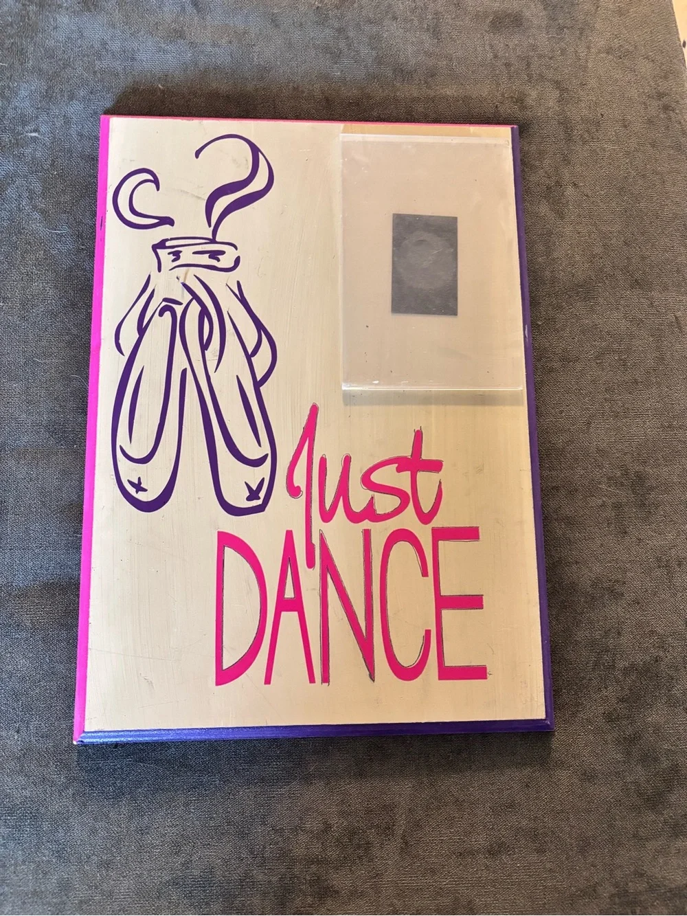 Just Dance Pink & Purple Wall Picture Frame