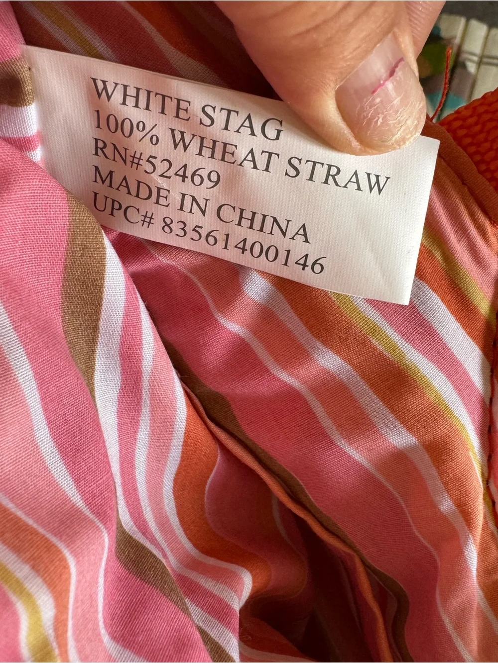 White Stag bright orange