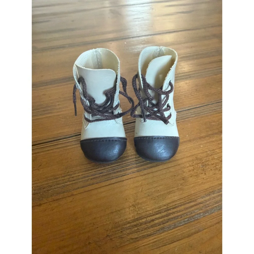 American Girl Kirsten Two-Tone Work Boots Pleasant Company 90's EUC