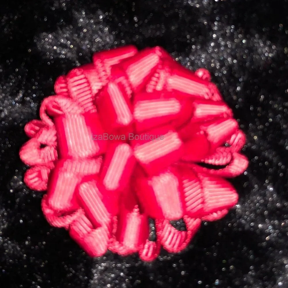 Hand Crafted scarlet red