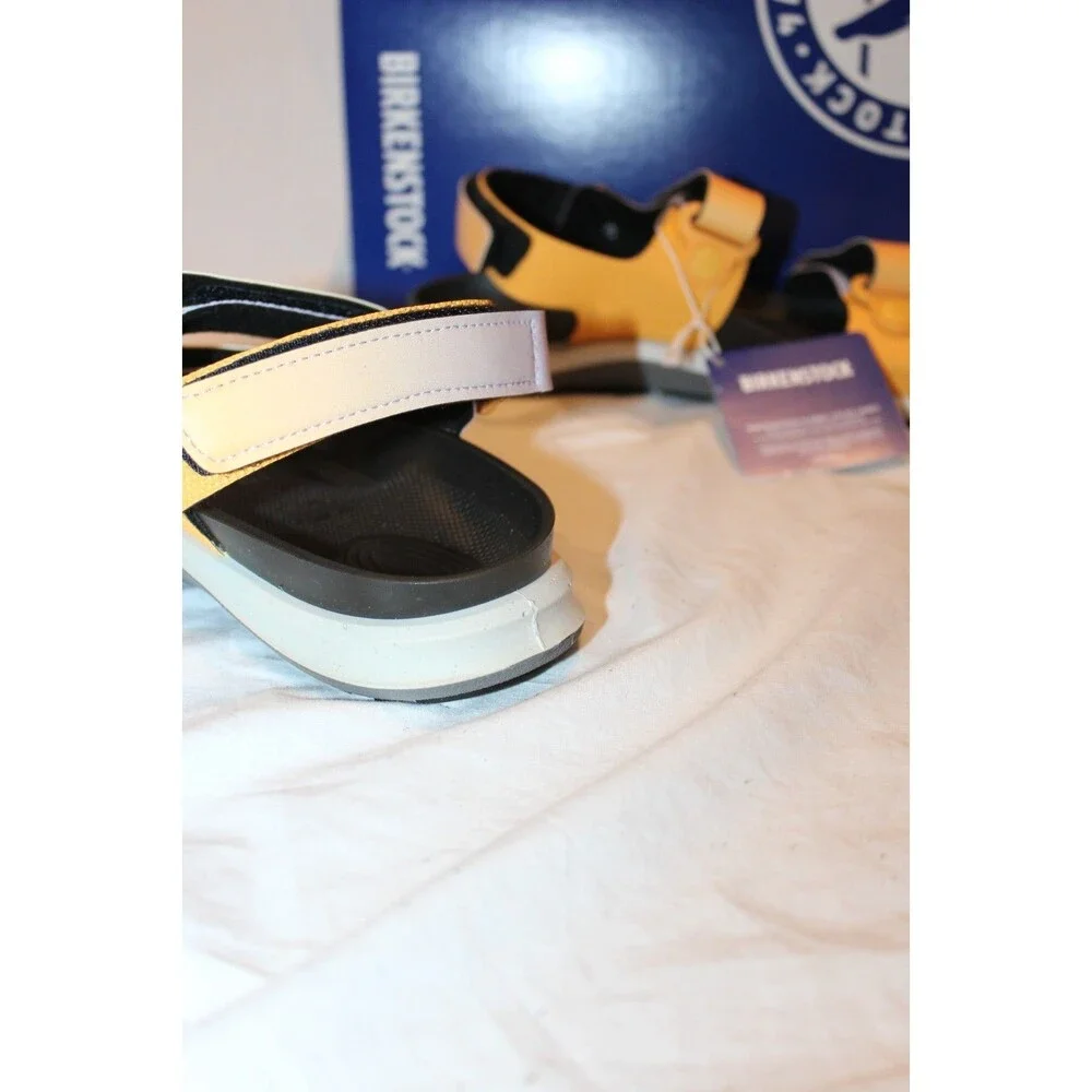 Birkenstock step comfortably