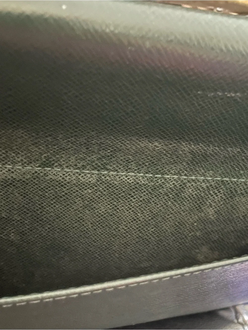 Louis Vuitton Green  Briefcase with Brass Lock