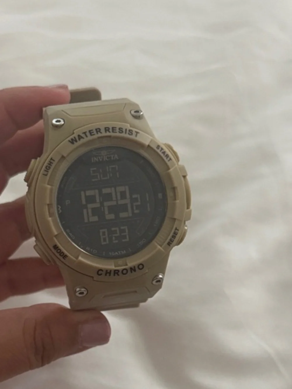 N/A beige digital