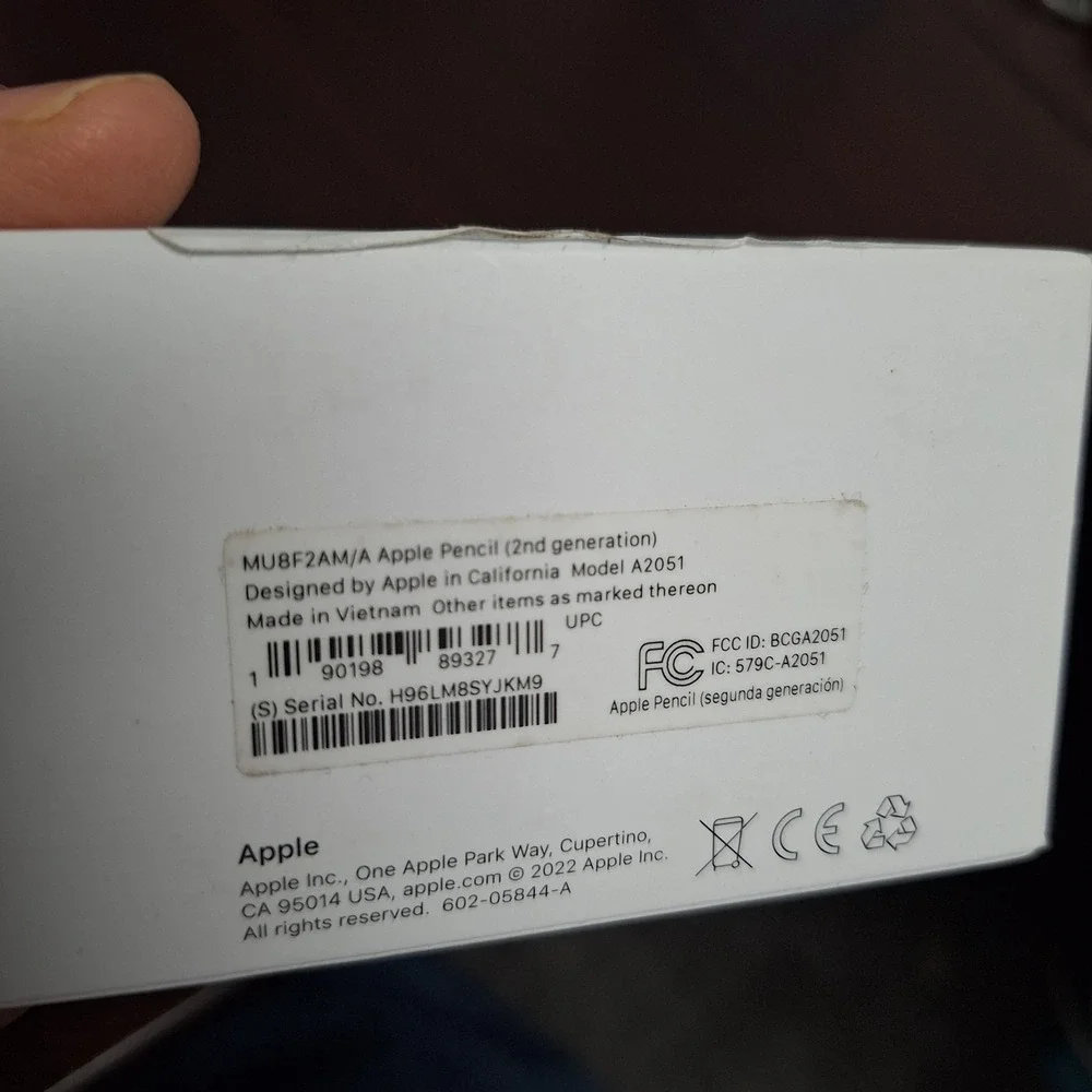 Apple original empty