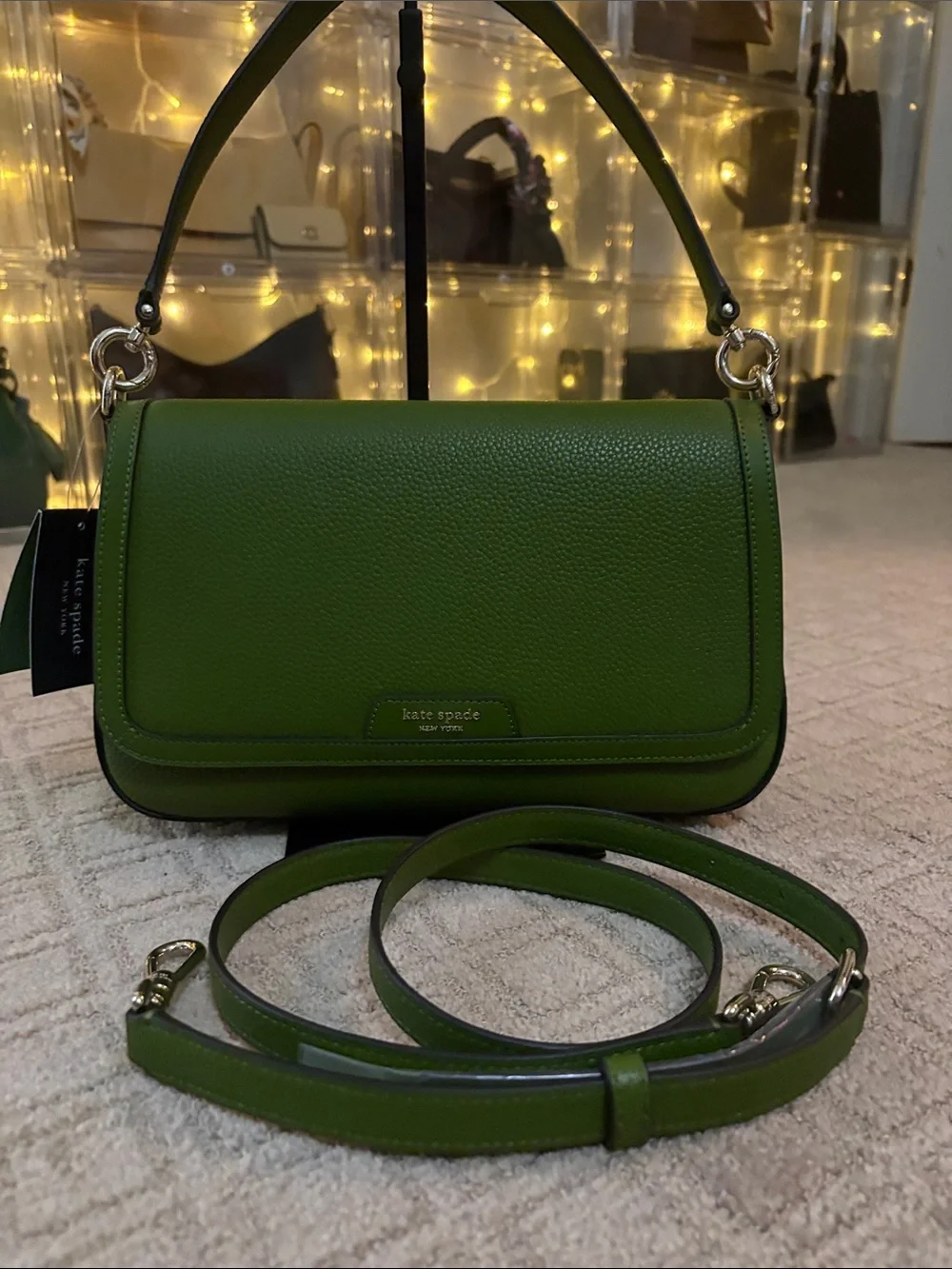 kate spade sleek pebbled