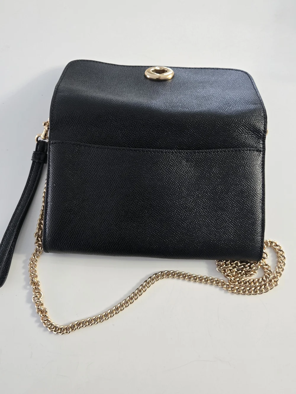 Coach sleek black