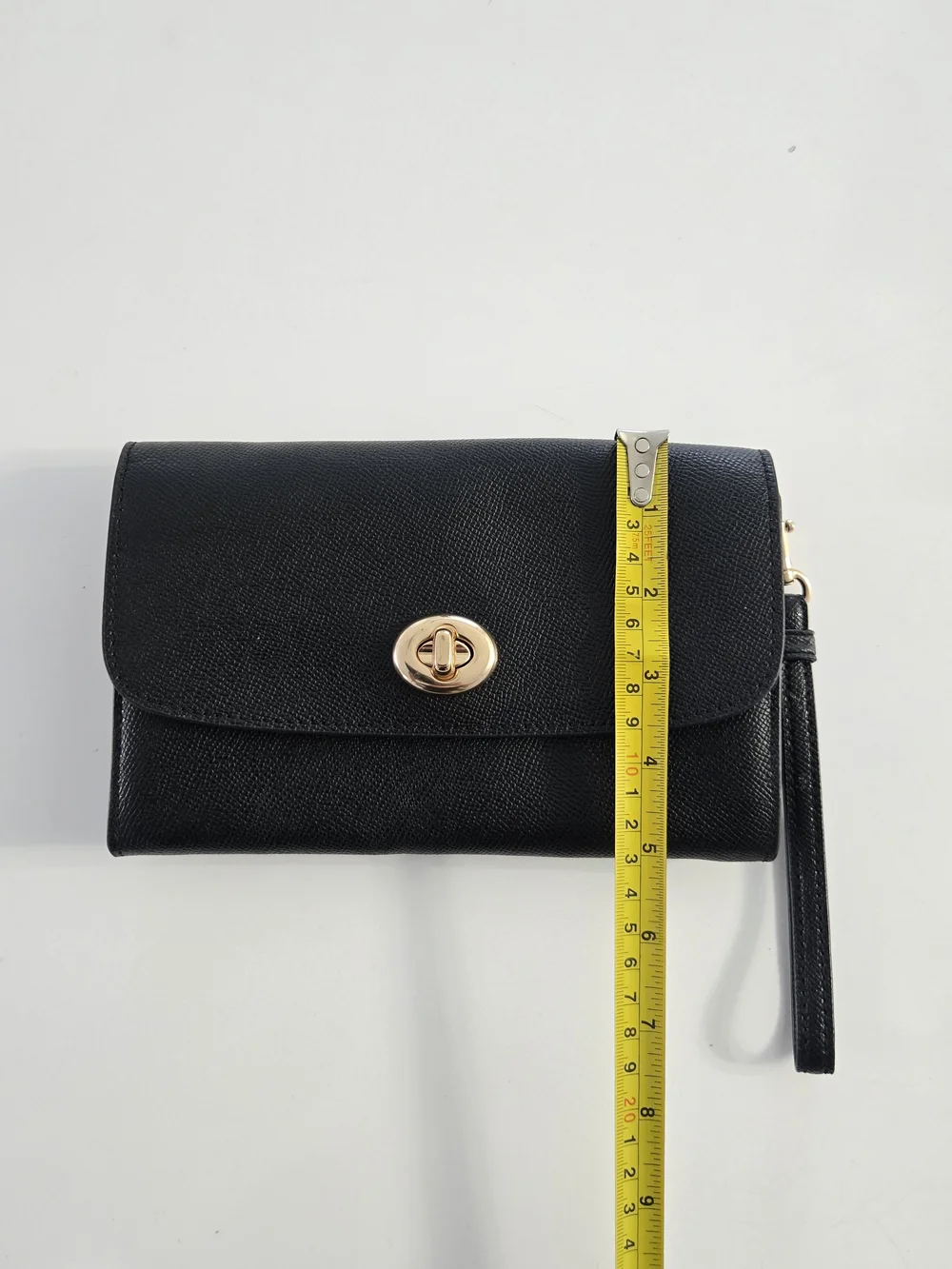 Coach sleek black