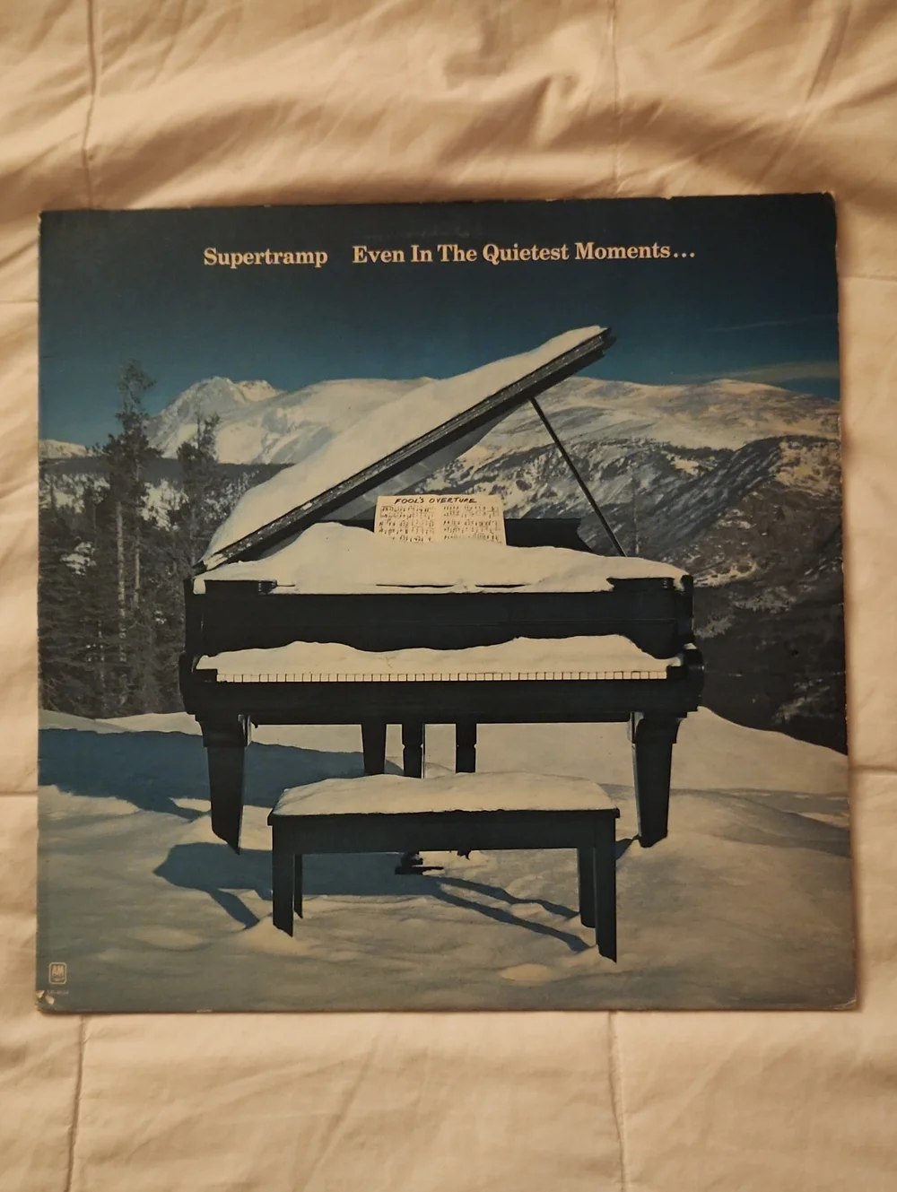 Supertramp 'Even In The Quietest Moments' Vinyl Record --No Play In 30 Years! VG