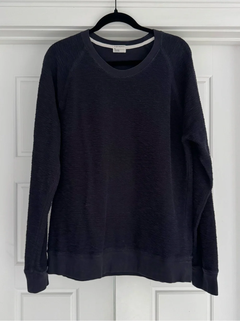 Club Monaco Men’s Long Sleeve Crew Neck Casual Sweater - XL